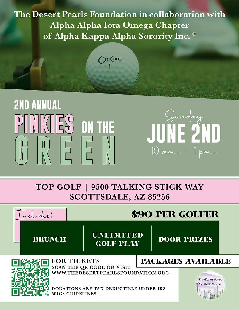 2nd Annual Pinkies on the Green 2024