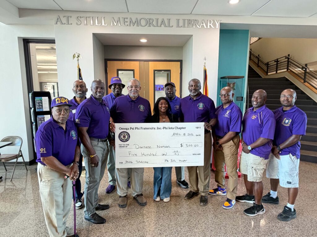 Dr. Carl A. Blunt Perseverance Scholarship Winner Darnese Norman