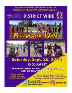 September 2020 Friendship Walk-092020